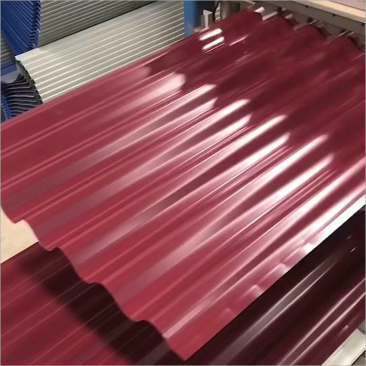 Coloured galvanized corrugated sheet - 图片 7