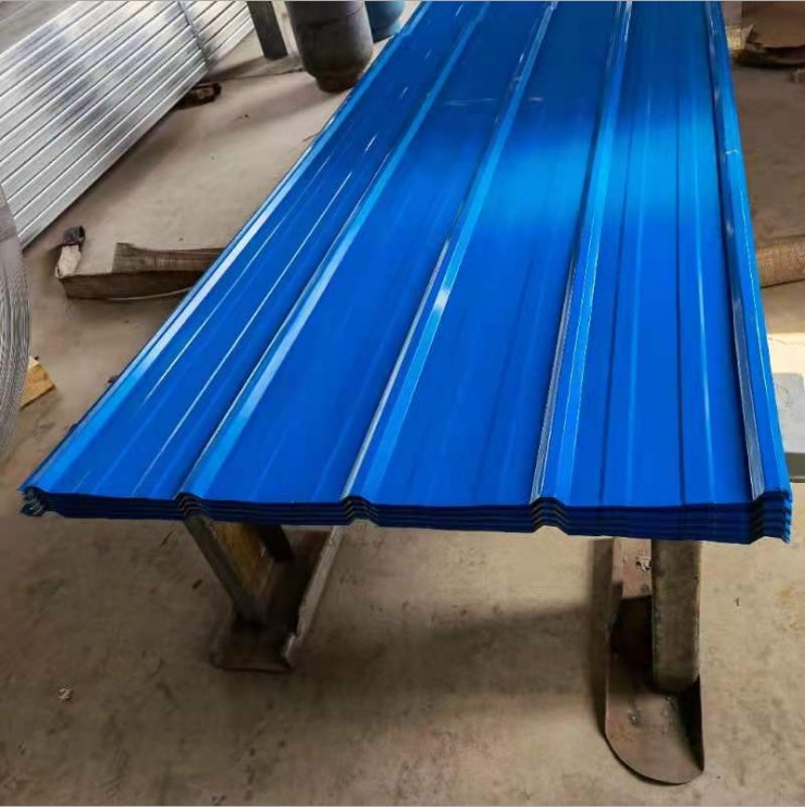 Coloured galvanized corrugated sheet - 图片 5