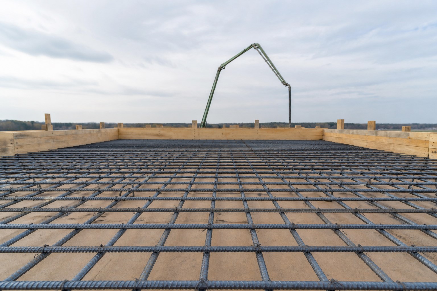 rebar grades construction application - HRB400 deformed steel bar reinforcement grid for a concrete foundation