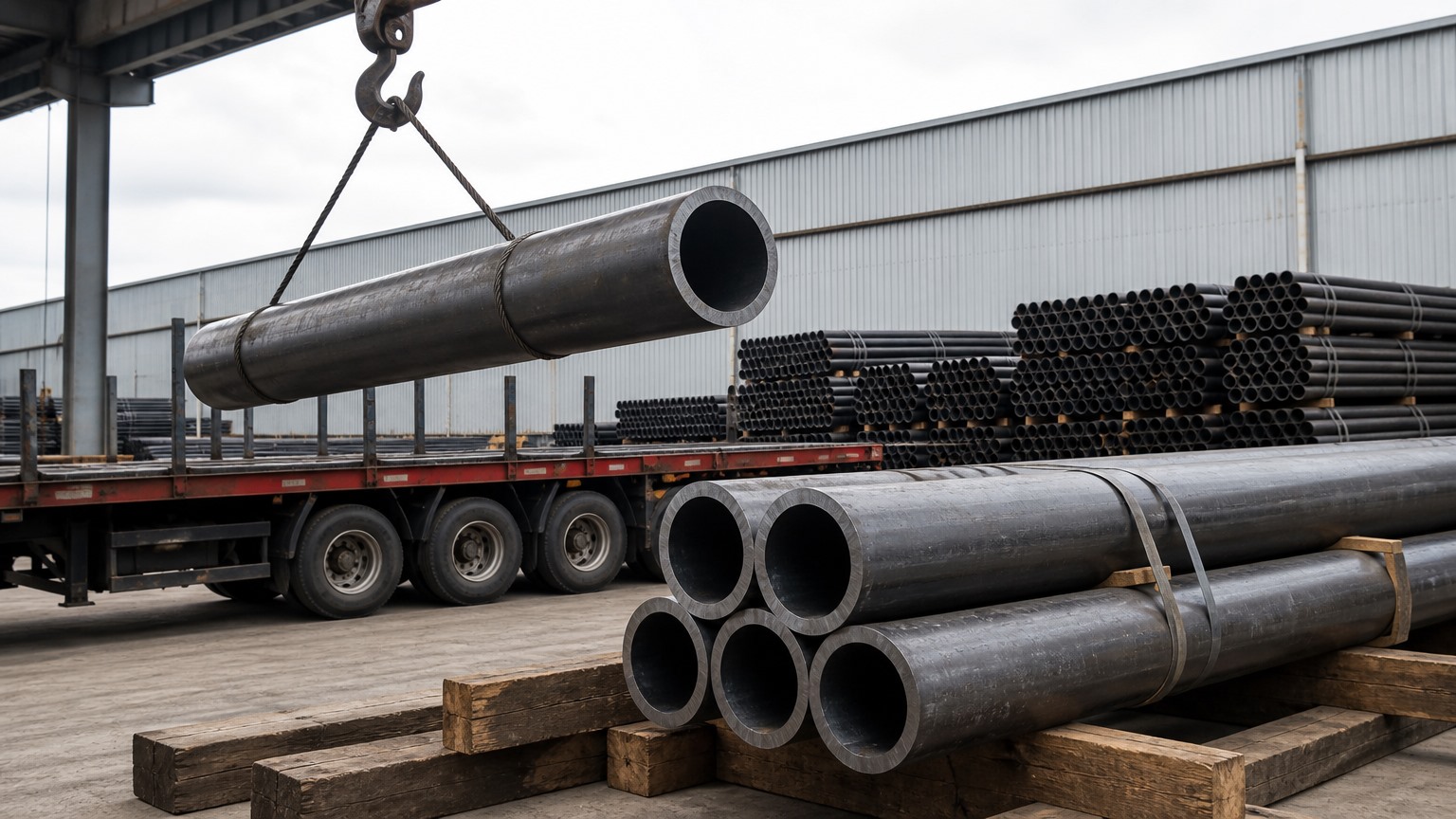Boiler Steel Pipe 20G 6 inch Sch 60