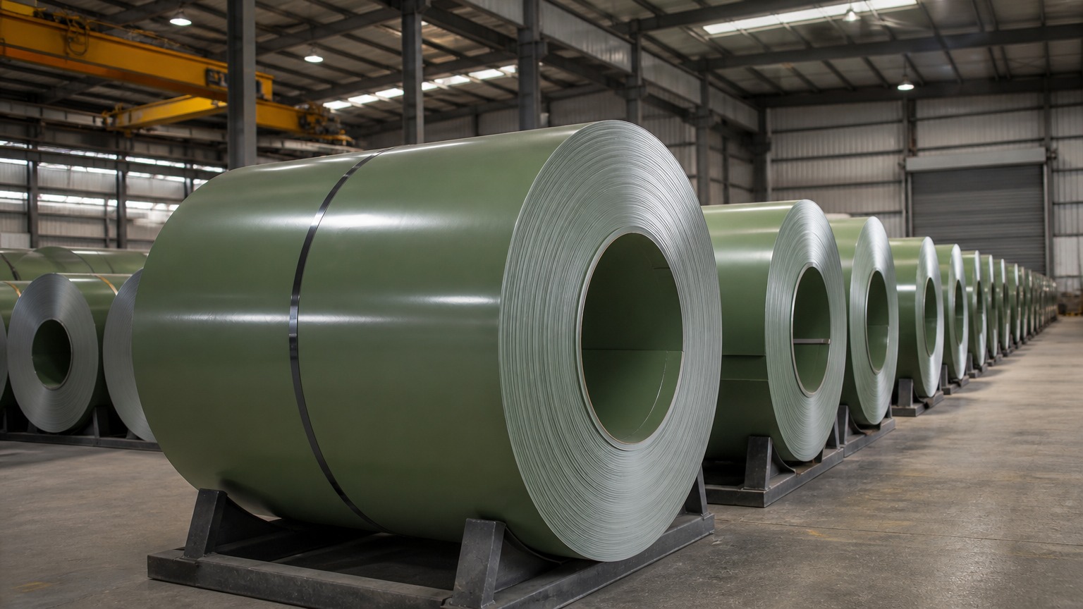 PPGI Color Coated Steel Coil 0.35mm RAL 6005