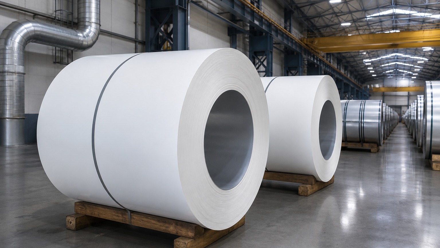 PPGI color coated steel coil 0.6mm RAL 9010